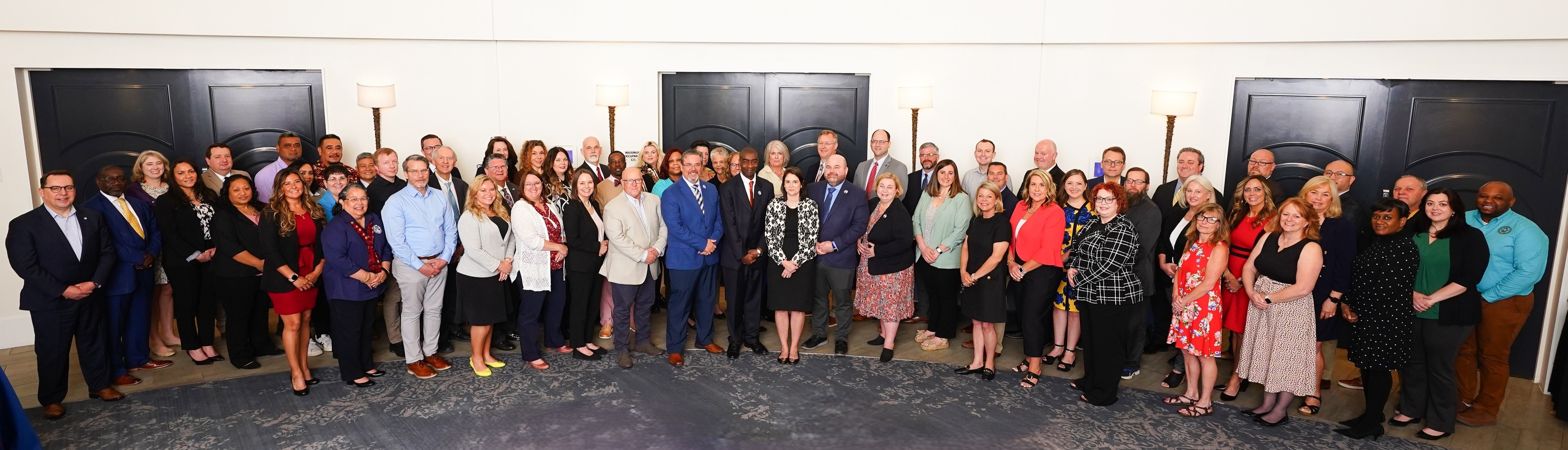 Group photo of members during the 2024 Standards Board Annual Meeting, held in Kansas City, MO on April 17, 2024 - April 18, 2024.
