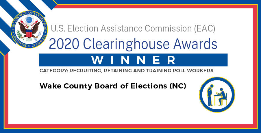 Winner:  Wake County Board of Elections