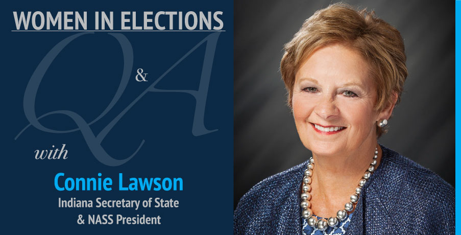 Connie Lawson Indiana Secretary of State & NASS President Women in Elections