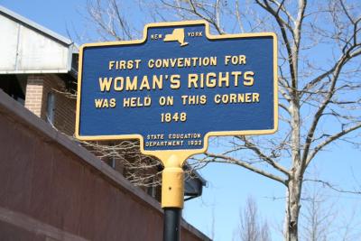 First Women's Rights Convention Sign.jpg