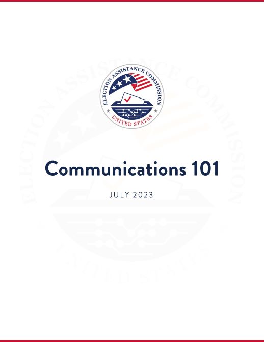 EAC seal. "Communications 101. July 2023"