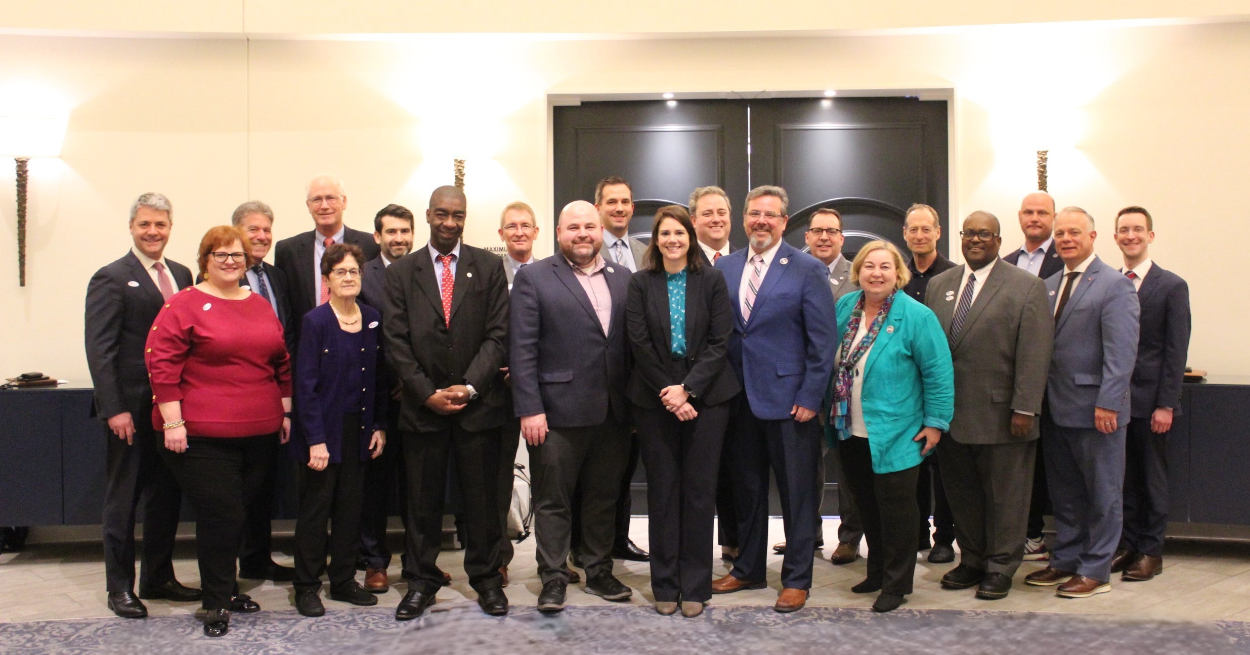 Group Photo Taken of Board of Advisors Members at the 2024 EAC Board of Advisors Annual Meeting held in person in Kansas City, MO. (April 18-19, 2024).