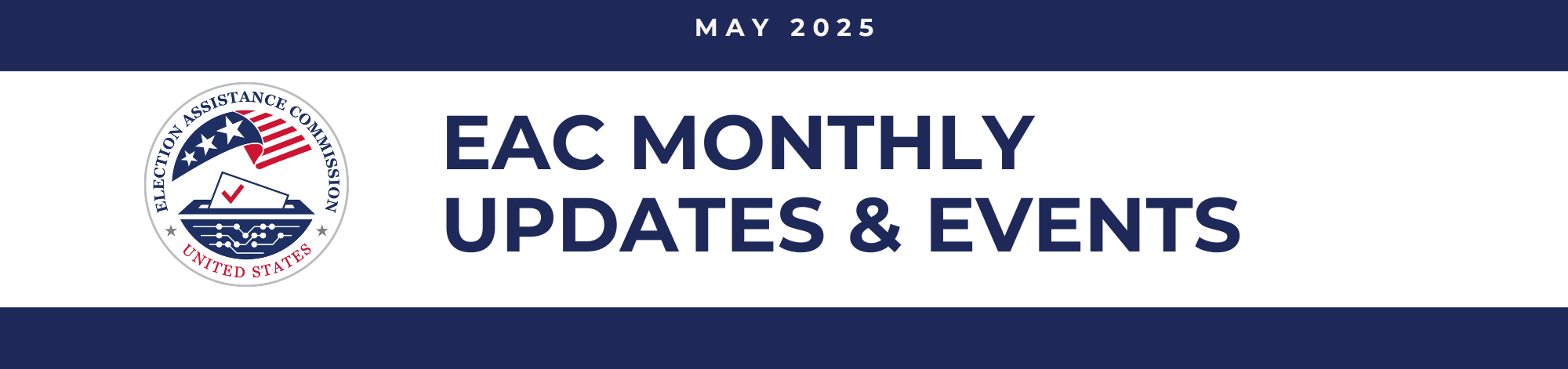 May 2025 Newsletter Banner