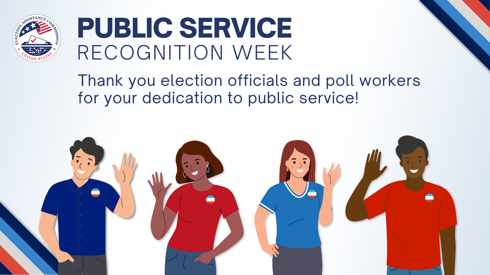 Public Service Recognition Week - Thank you, Election Officials