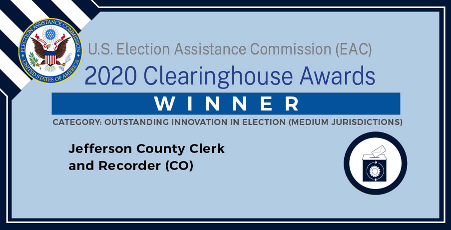 Image: Winner - Jefferson County Clerk and Recorder