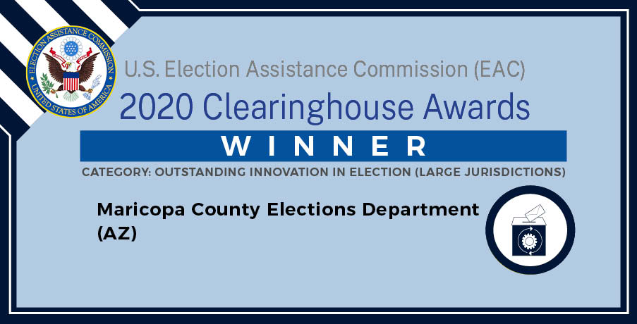 Image: Winner - Maricopa County Elections Department