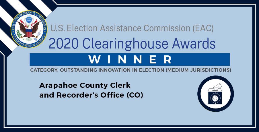 Image: Winner - Arapahoe County Clerk & Recorders Office