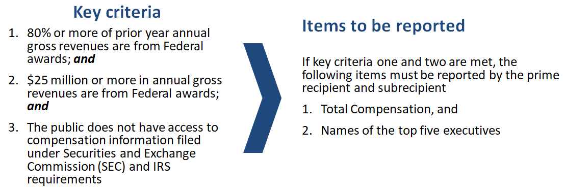 executive compensation requirements