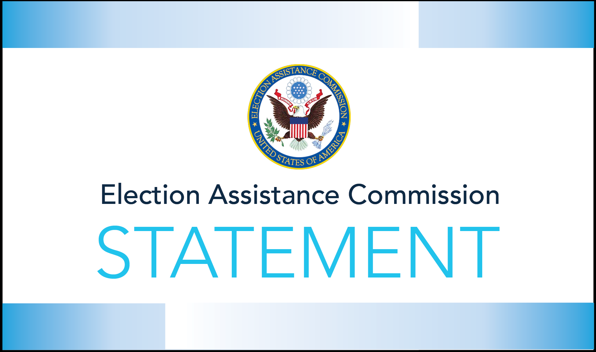 Election Assistance Commission Statement