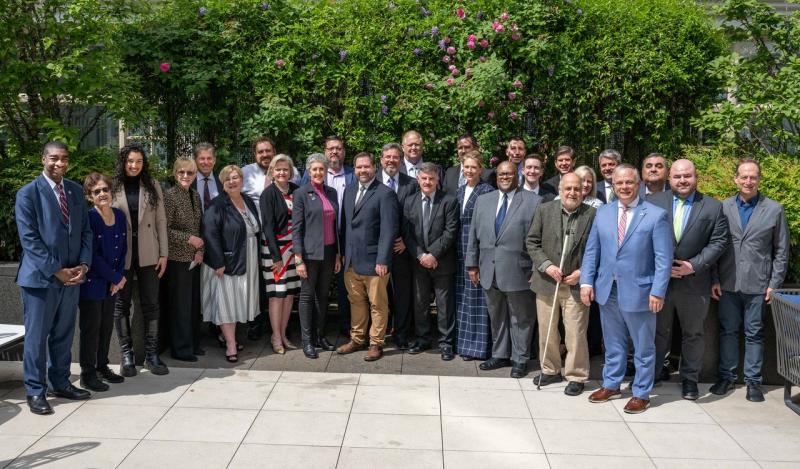 Group Photo Taken of Board of Advisors Members at the 2023 EAC Board of Advisors Annual Meeting. (April 25-26, 2023)