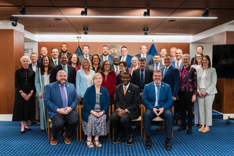 Group Photo of Board of Advisors Members at the 2026 EAC Board of Advisors Annual Meeting held in person in Washington, DC (April 28-29, 2026).