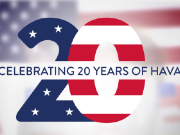 The EAC Recognizes the 20th Anniversary of Help America Vote Act (HAVA) 