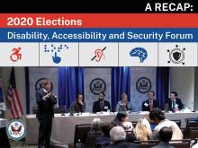 image of Doug Chapin standing at the front with workshop participants seated at the front facing forum attendees