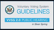 VVSG Public Hearing - Silver Spring