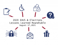 2020 EAVS & Elections Lessons Learned Roundtable Logo